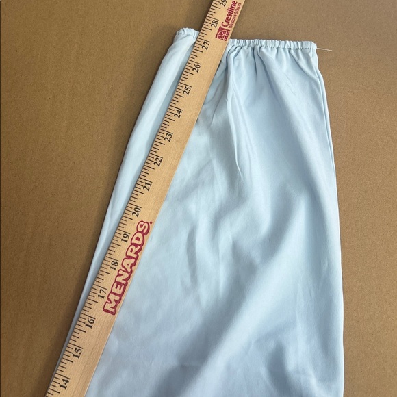 New BIBI light blue halter wrap style jumpsuit M - Picture 13 of 14